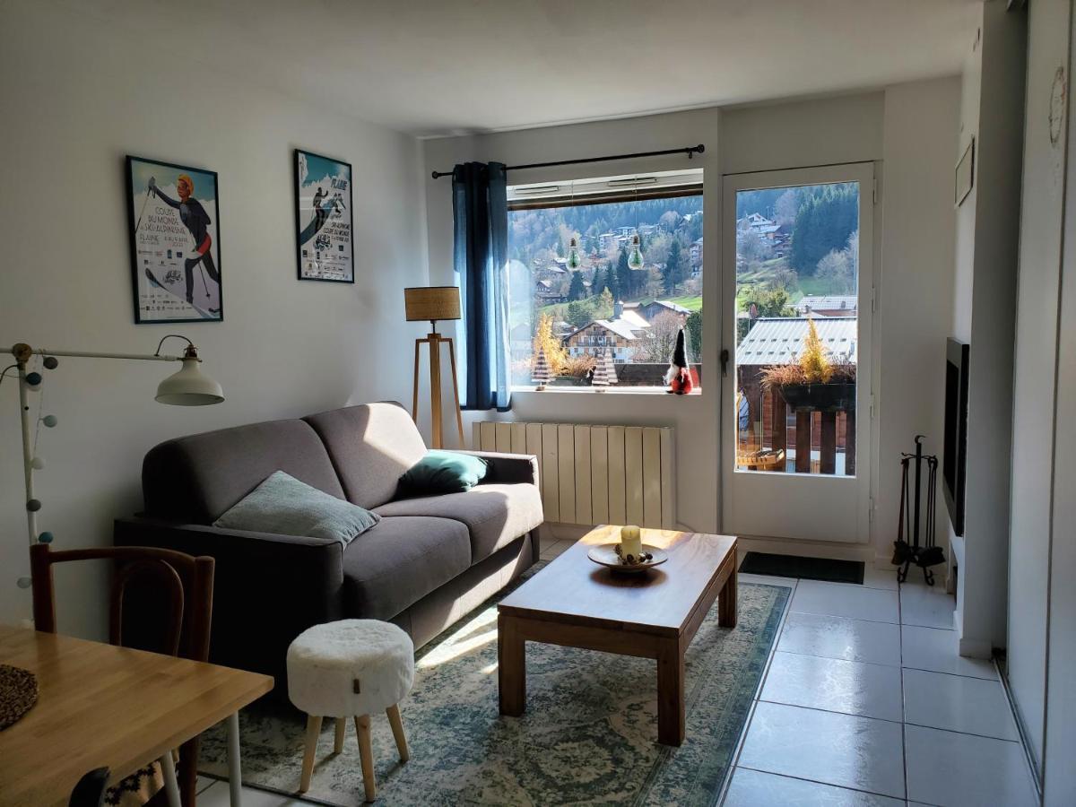 Studio Avec Petit Balcon Et Cheminee - Grand Massif Les Carroz d'Araches Exteriér fotografie